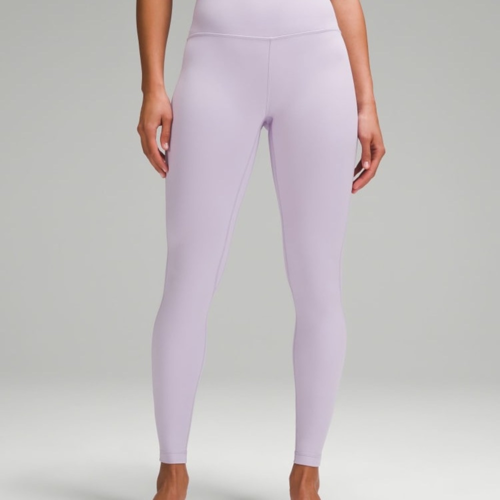 Lululemon ALIGN PANT 25 pockets Light Purple Leggings size4